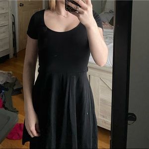Forever 21 black skater dress size small